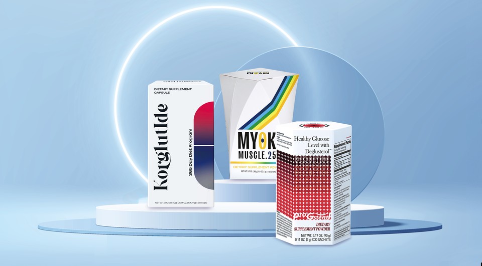 코글루타이드(Korglutide), 마이오키(Myoki), 프로지스테롤(ProGsterol) 제품 /사진 = 케어젠