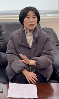 박상애 독성연구과장 브리핑 모습