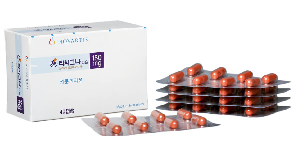 한국노바티스의 타시그나. 사진=한국노바티스 제공