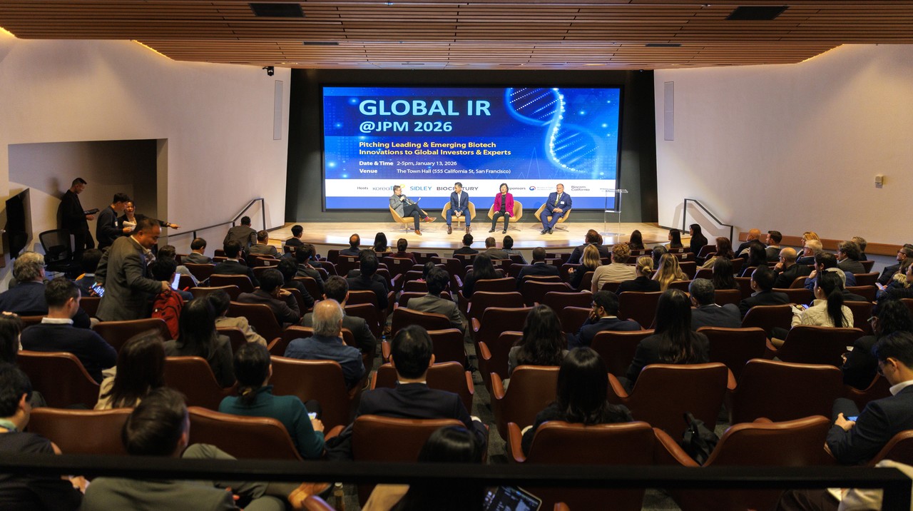 한국바이오협회는 지난 12일부터 개최된 JP모건 헬스케어 컨퍼런스에서 '글로벌 IR' 행사를 진행했다. / 사진=한국바이오협회 제공 