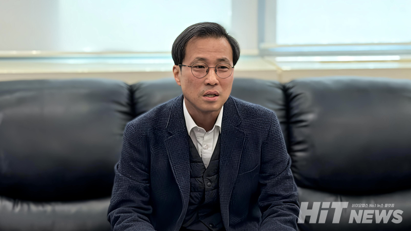 식품의약품안전처 김상현 마약예방재활팀장이 간담 참여 모습. 사진= 기자단 제공