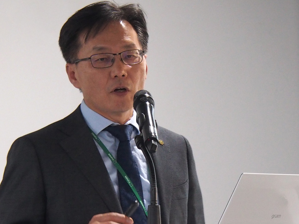 조학렬 유한양행 뉴 모달리티 부문장. 사진=이우진 기자.