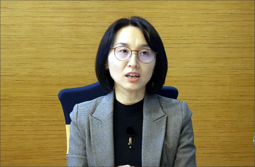 정경실 보건의료정책실장. 사진=기자단.