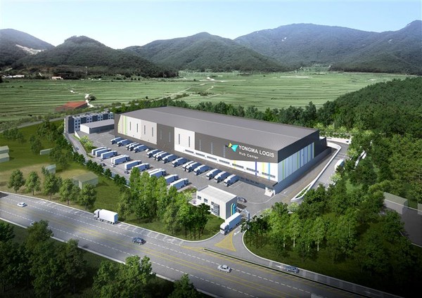 용마로지스 신허브물류센터 조감도. 사진=용마로지스 제공