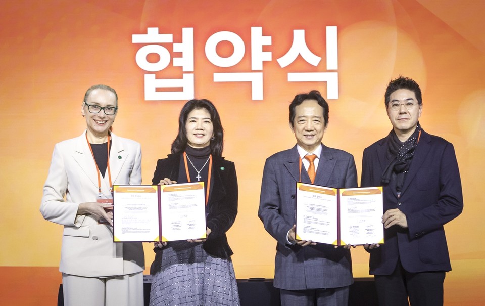 한국베링거인겔하임이 365mc와 대사이상 지방간질환 인식 제고를 위한 MOU를 체결했다. 사진=한국베링거인겔하임 제공