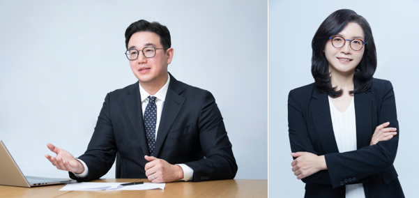 (사진 왼쪽부터) 에드워드 리 한국유씨비제약 GM, 김영임 한국 머크 프로세스 솔루션 사업부 대표