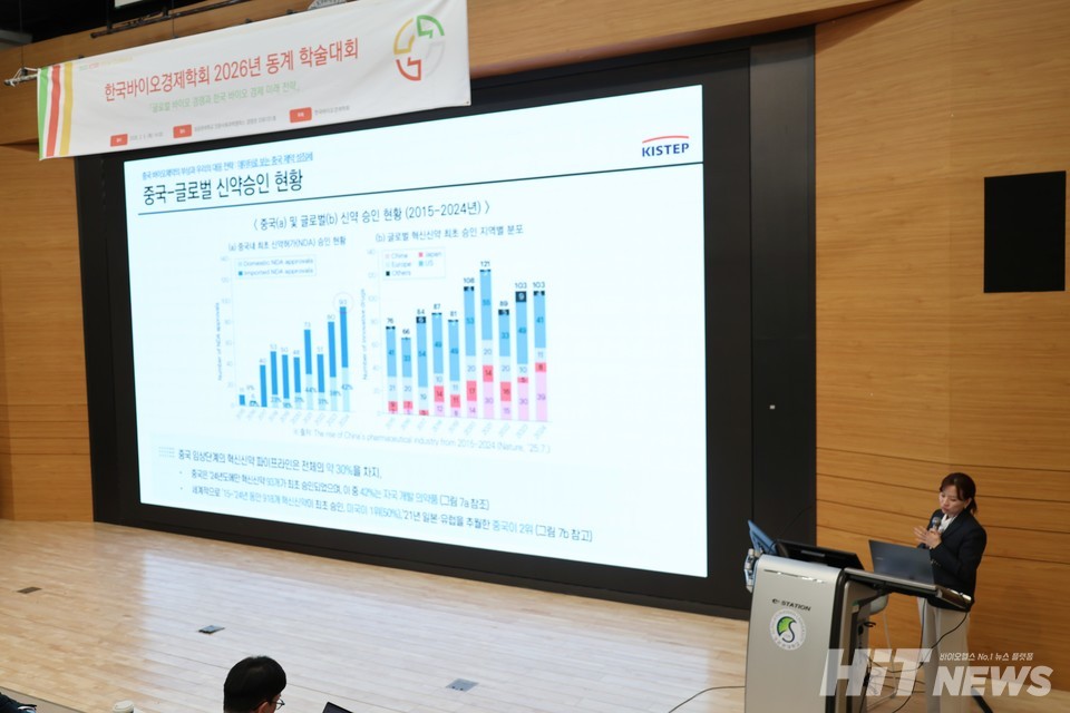 5일 성균관대에서 열린 한국바이오경제학회 학술대회 현장. / 사진= 김동우 기자