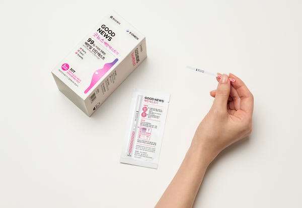 동아제약 '이체크 굿뉴스 배란 테스트기'. / 사진= 동아제약 제공